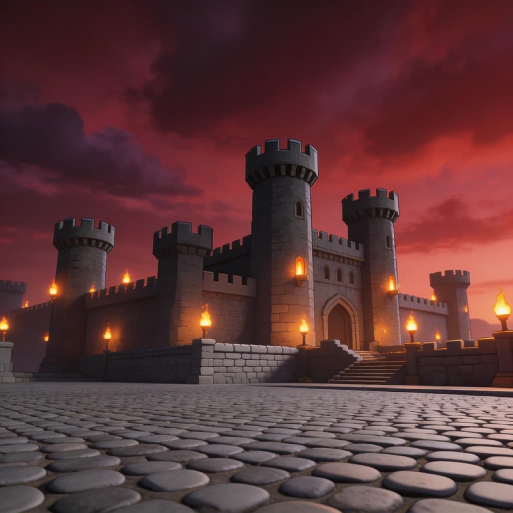 Castle at Dusk
