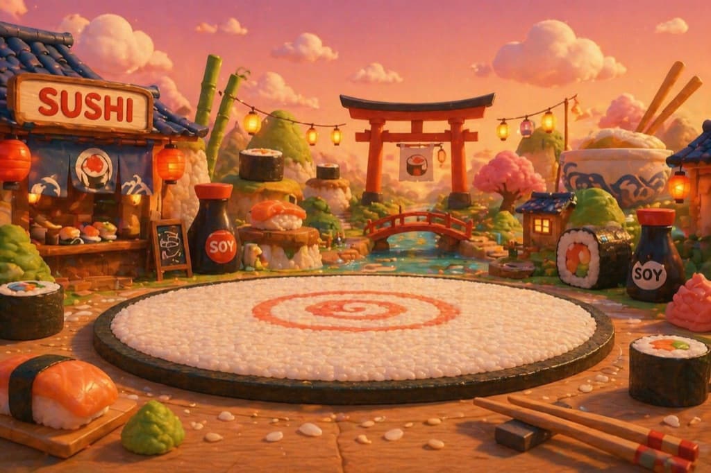 Sushi Sunset